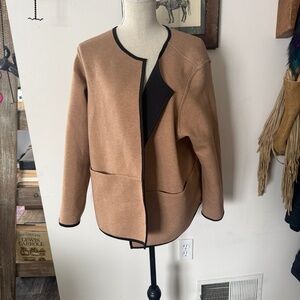 J.Jill Wearever Double-Knit Reversible Jacket 2X